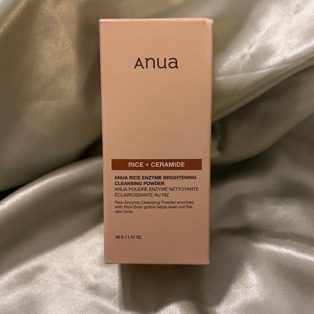 ANUA RICE ENZYME BRIGHTENING CLEANING POWDER 1.41Oz